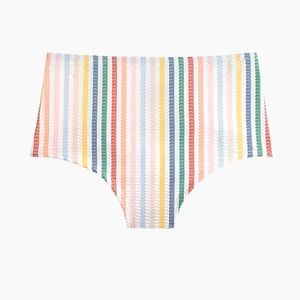 J.Crew rainbow boy short bikini bottom NWT